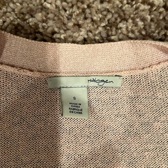 Halogen Linen Blend Long Cardigan - Picture 4 of 5